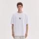 Oversize Paneled T-Shirt White