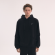 Oversize Layered Hoodie Black