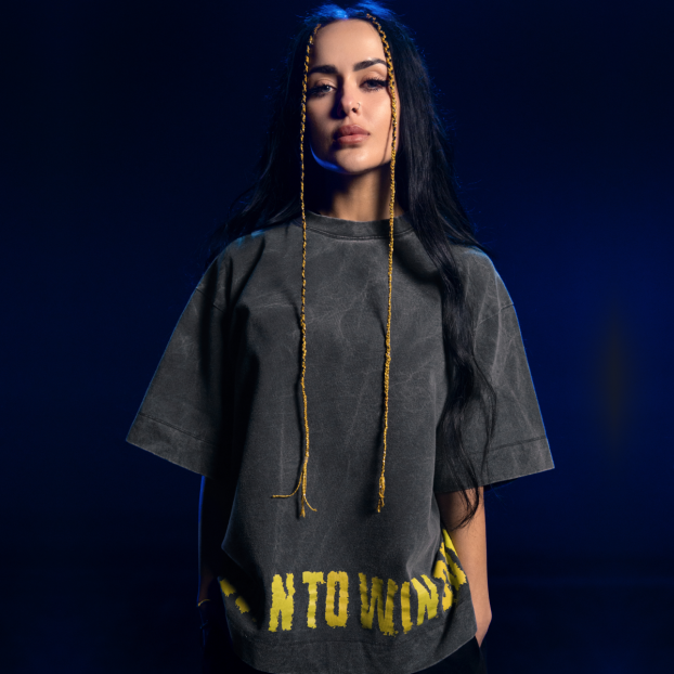 Grey Vintage T-Shirt NAVI x LITKOVSKA 2.0