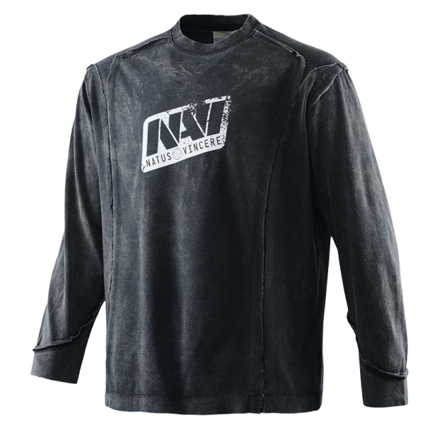 Grey Vintage Longsleeve NAVI x LITKOVSKA 2.0