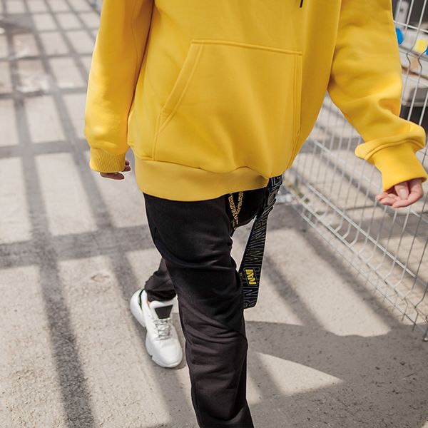Oversize Hoodie NAVI x LITKOVSKAYA Yellow