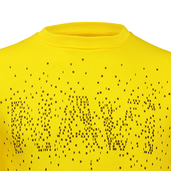 Oversize Sweatshirt NAVI x LITKOVSKAYA Yellow