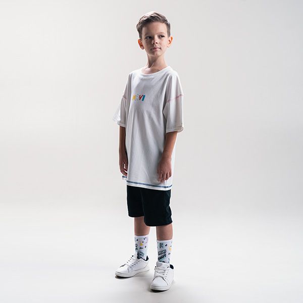 NAVI Junior Oversize T-shirt White