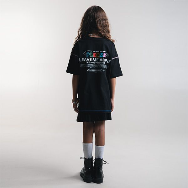 NAVI Junior Oversize T-shirt Black