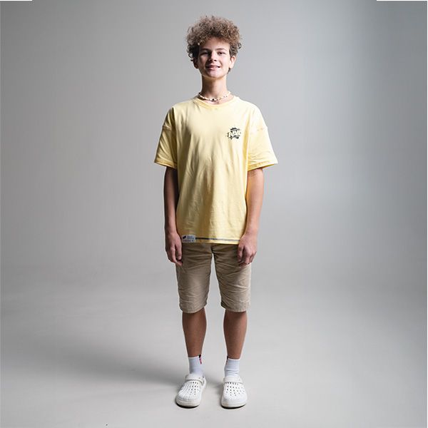 NAVI Junior Oversize T-shirt Yellow