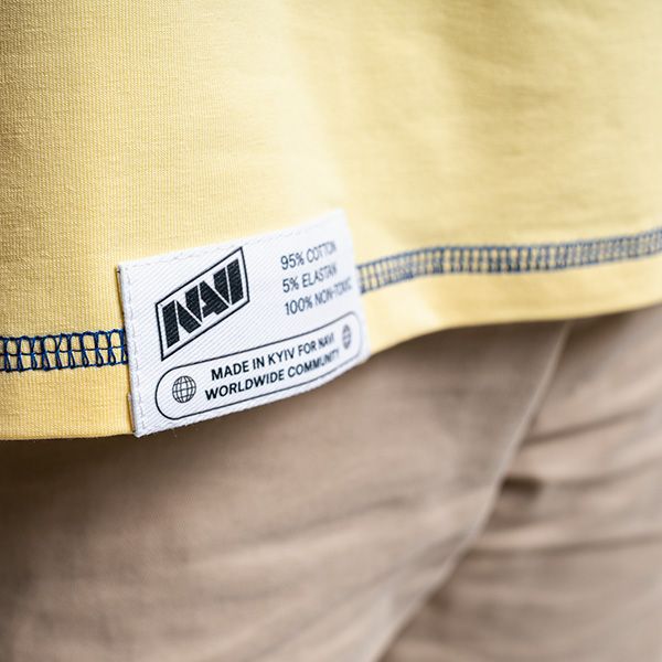 T-shirt NAVI Júnior Amarelo