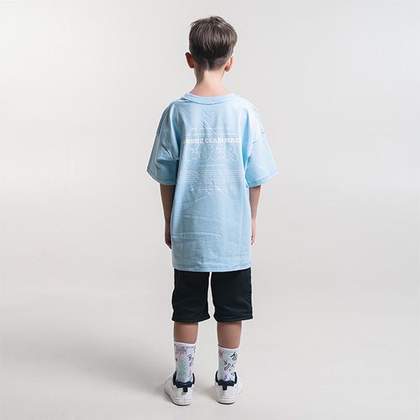 NAVI Junior Oversize T-shirt Blue