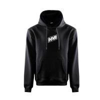 Kapüşonlu beyaz logo