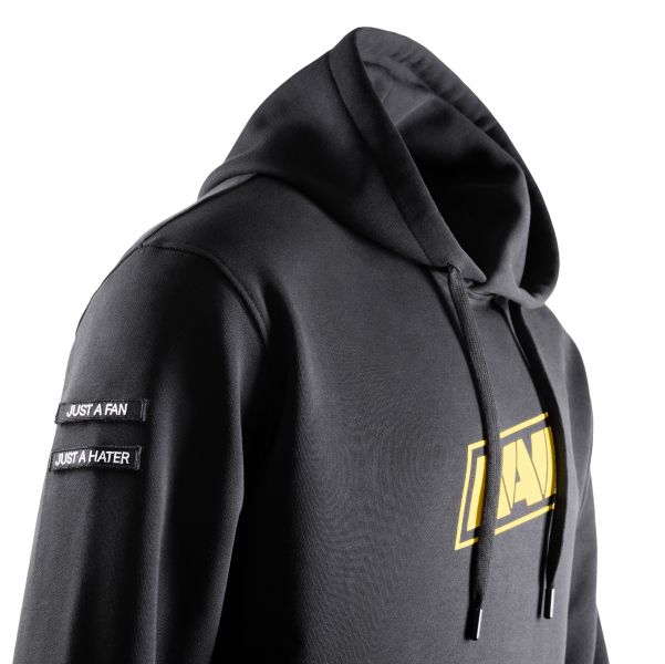 Patched Hoodie Just a Fun\Hater
