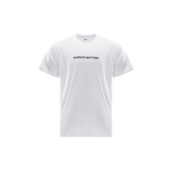 Winrate metters T-shirt White