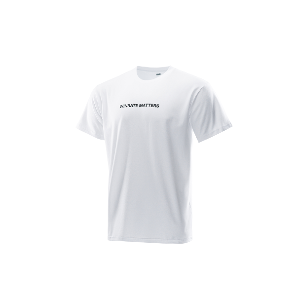 Winrate metters T-shirt White