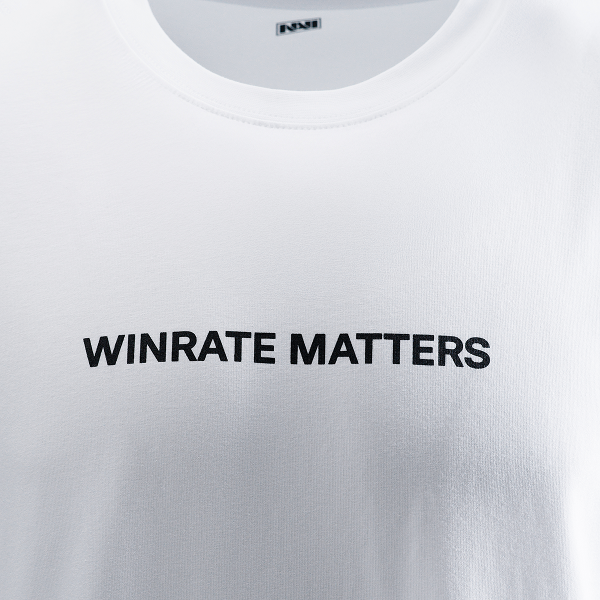 Winrate metters T-shirt White