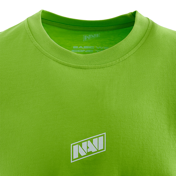 Oversize t-shirt Basic We green (white logo)