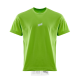 Оверсайз футболка Basic We Зелена (white logo)
