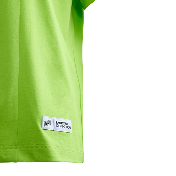 Оверсайз футболка Basic We Зелена