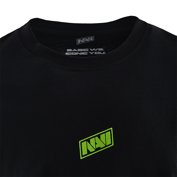 Oversize t-shirt Basic We black (green logo) | Online-store Natus Vincere