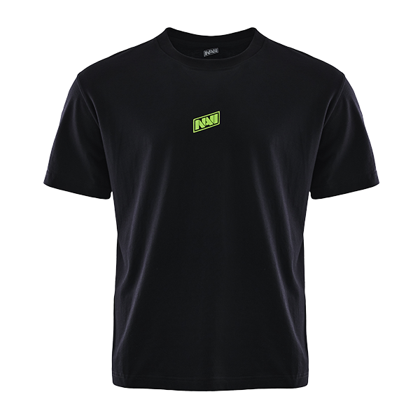 Oversize t-shirt Basic We black (green logo)