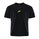 Оверсайз футболка Basic We Черная (green logo)