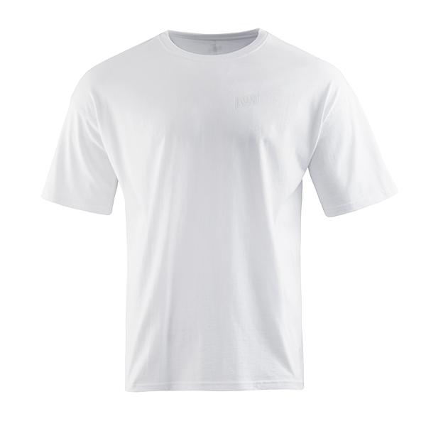 Oversize t-shirt Basic We white (white logo)
