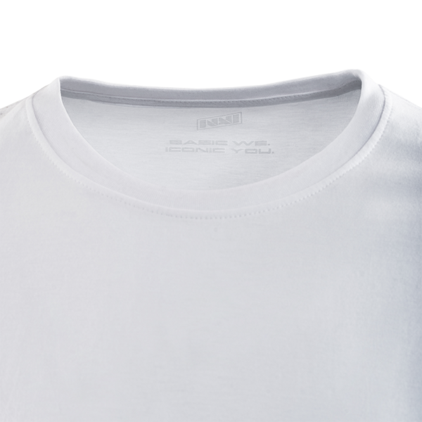Оверсайз футболка Basic We Белая (white logo)