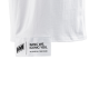 Оверсайз футболка Basic We Белая (black logo)