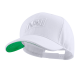 Cap Basic We white with green