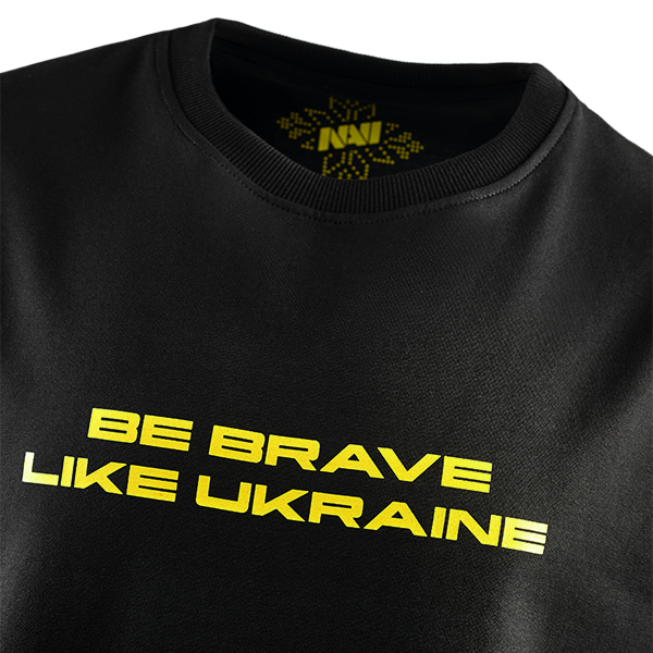 Оверсайз футболка Brave We Be Brave Like Ukraine
